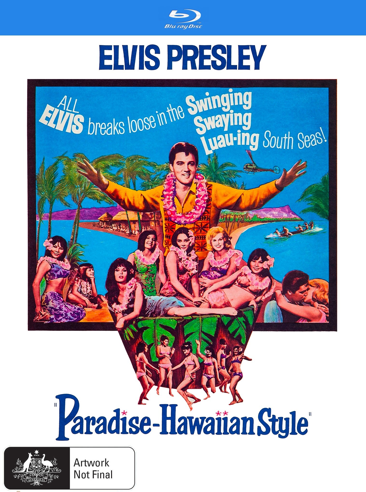 Paradise, Hawaiian Style Blu-ray (Australia)