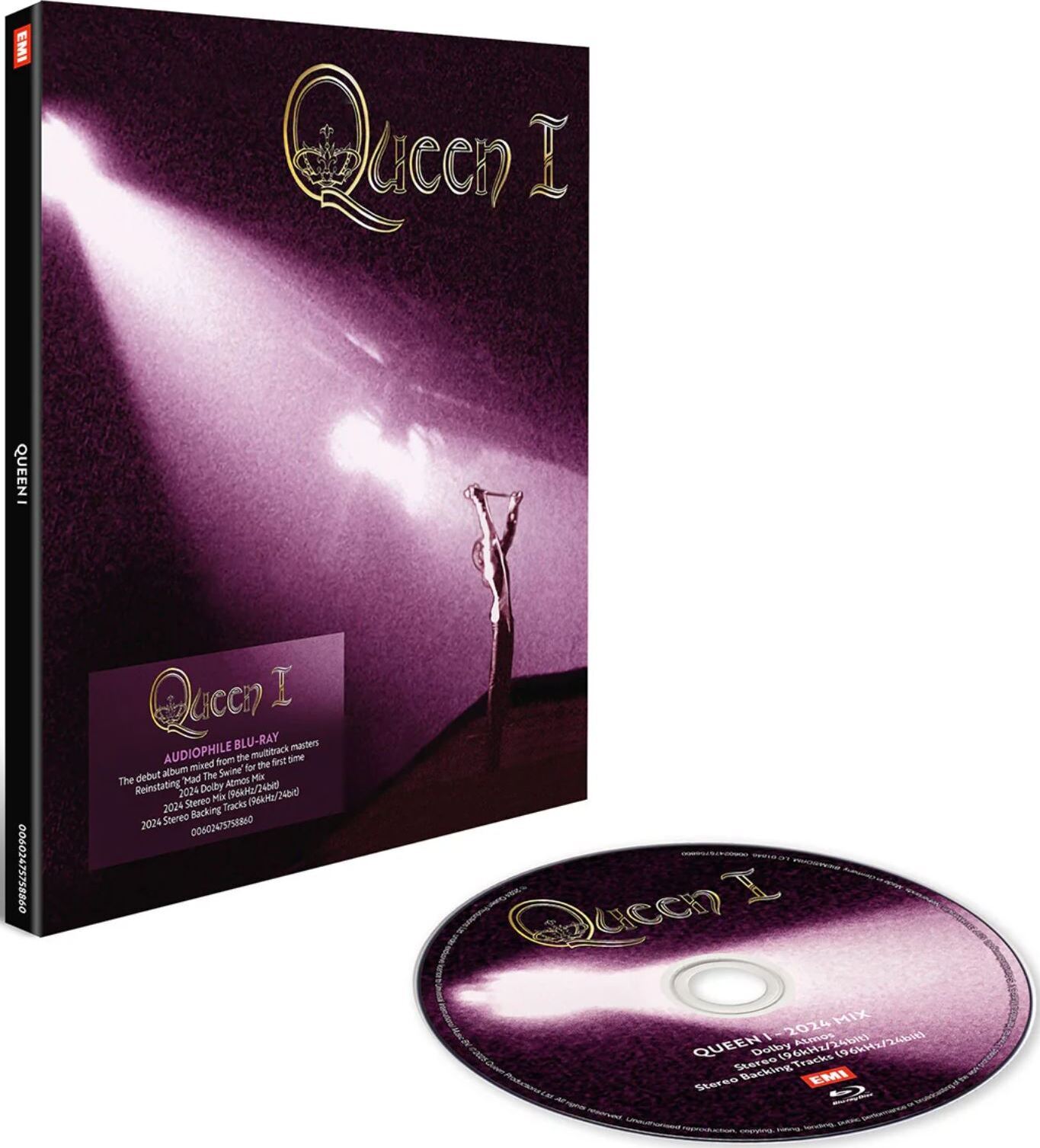 Queen　アルバムセット+Blu-ray Queen debut album blu-ray release with dolby atmos