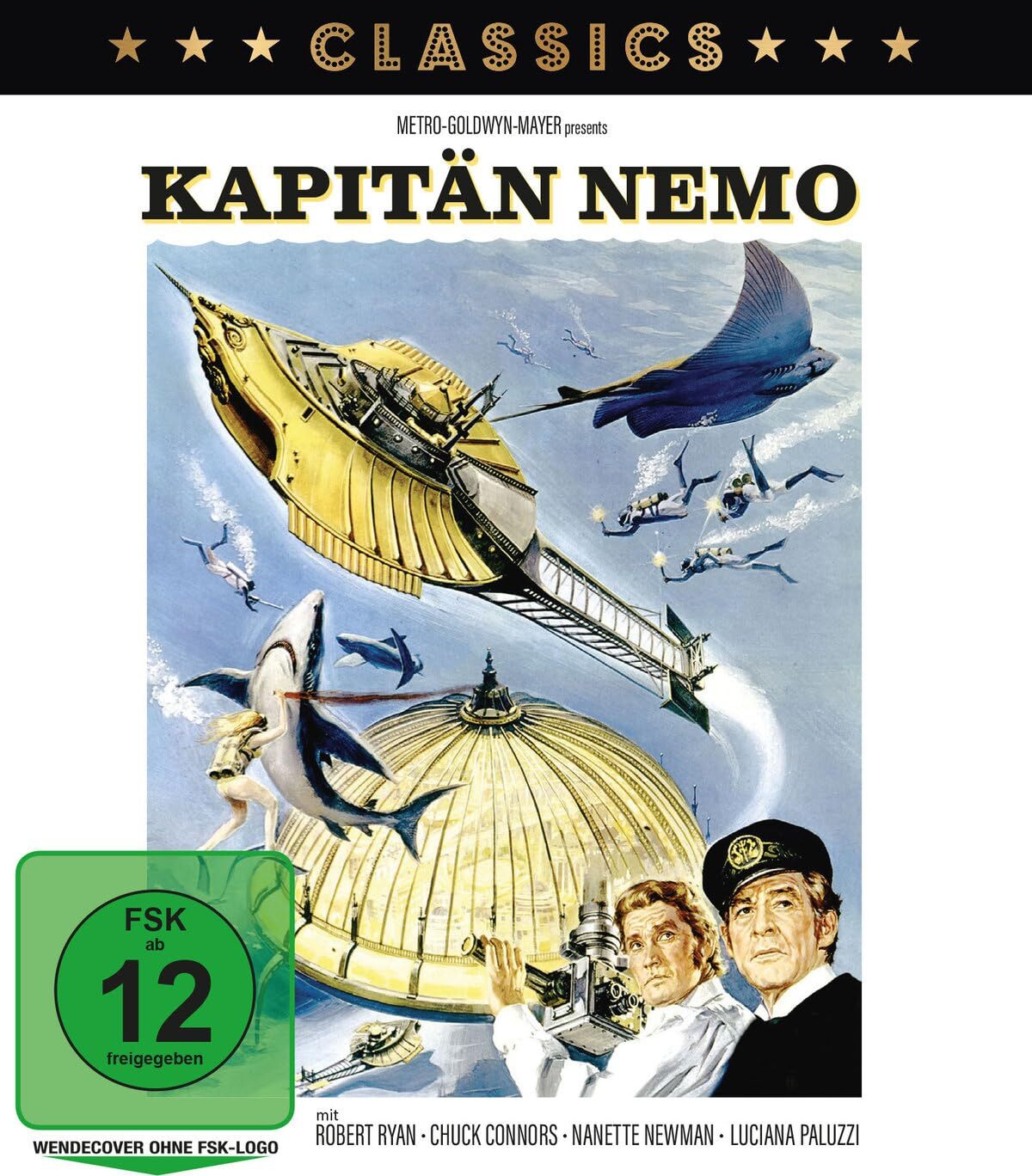 ★☆ 新品！Captain Nemo サンダウナーズ Captain Nemo and the Underwater City Blu-ray (Kapitän Nemo