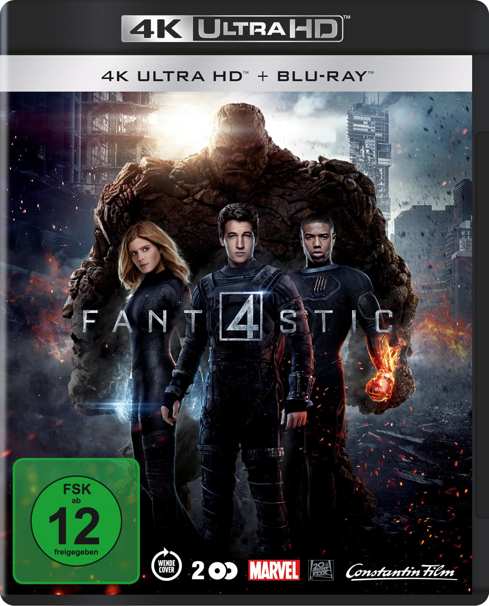 Fantastic Four 4K Blu-ray (4K Ultra HD + Blu-ray) (Germany)