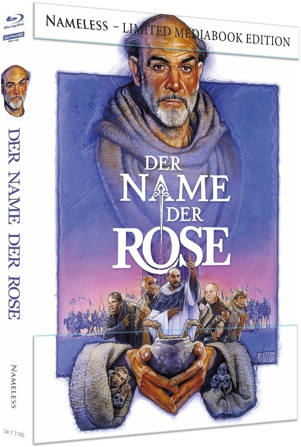 The Name of the Rose 4K Blu-ray (Mediabook) (Germany)