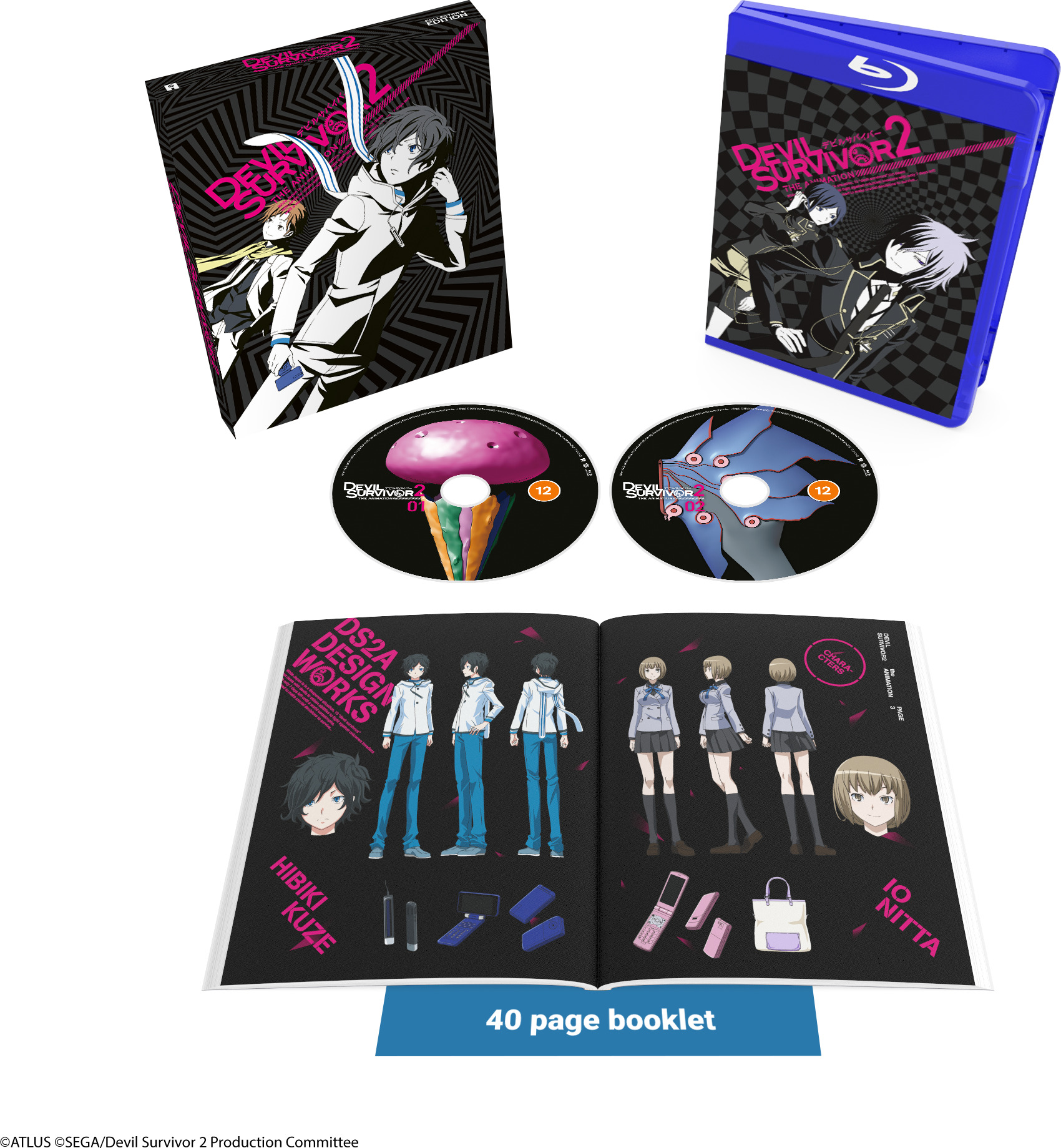 DEVIL SURVIVOR2 the ANIMATION Blu-ray B… Amazon.com: Devil Survivor 2: Complete Collection [Blu-ray