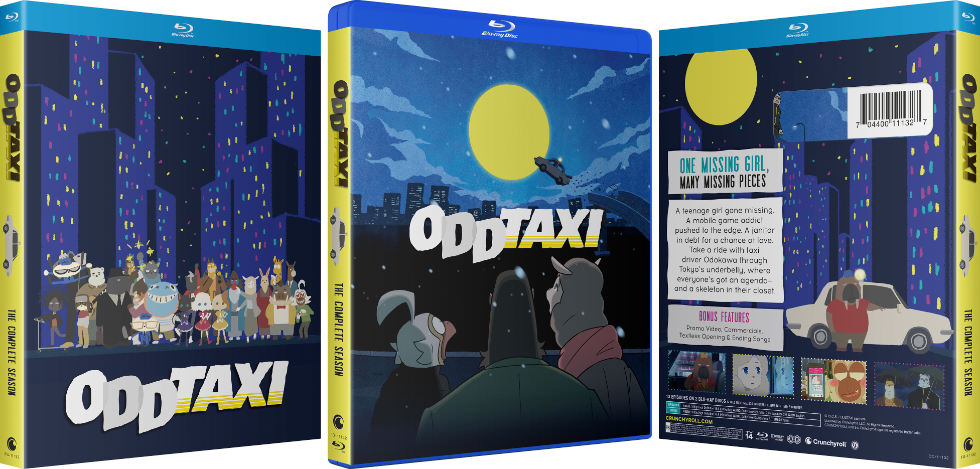 オッドタクシー　Blu-ray　オフィシャルブック オッドタクシー Blu-ray オフィシャルブック
