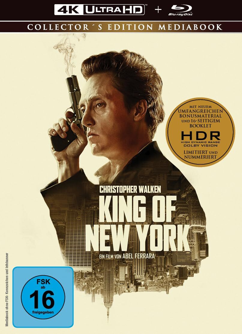 King of New York 4K Blu-ray (Mediabook) (Germany)