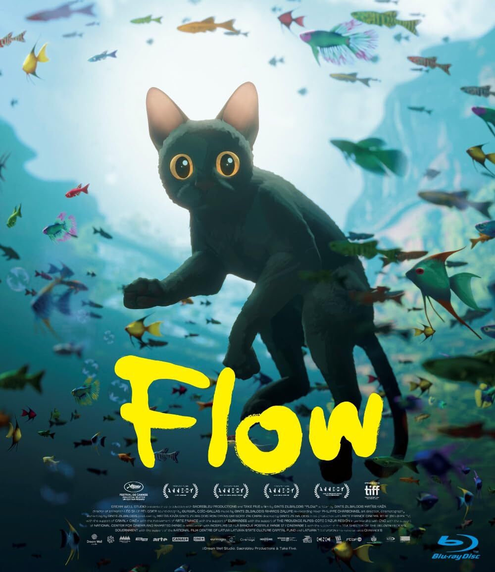 ｔｐ Flow フライヤー Straume フロウ 映画 猫アニメ Flow Blu-ray (Limited Edition | 初回限定版 | Straume) (Japan)