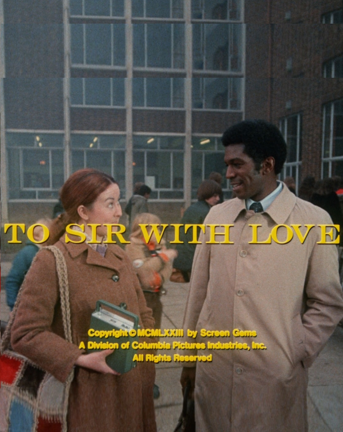 海外TVドラマBlu-ray　Disc　不備有)To Sir、With Love(状態：封入特典欠品) To Sir, With Love 4K – Blurays For Everyone