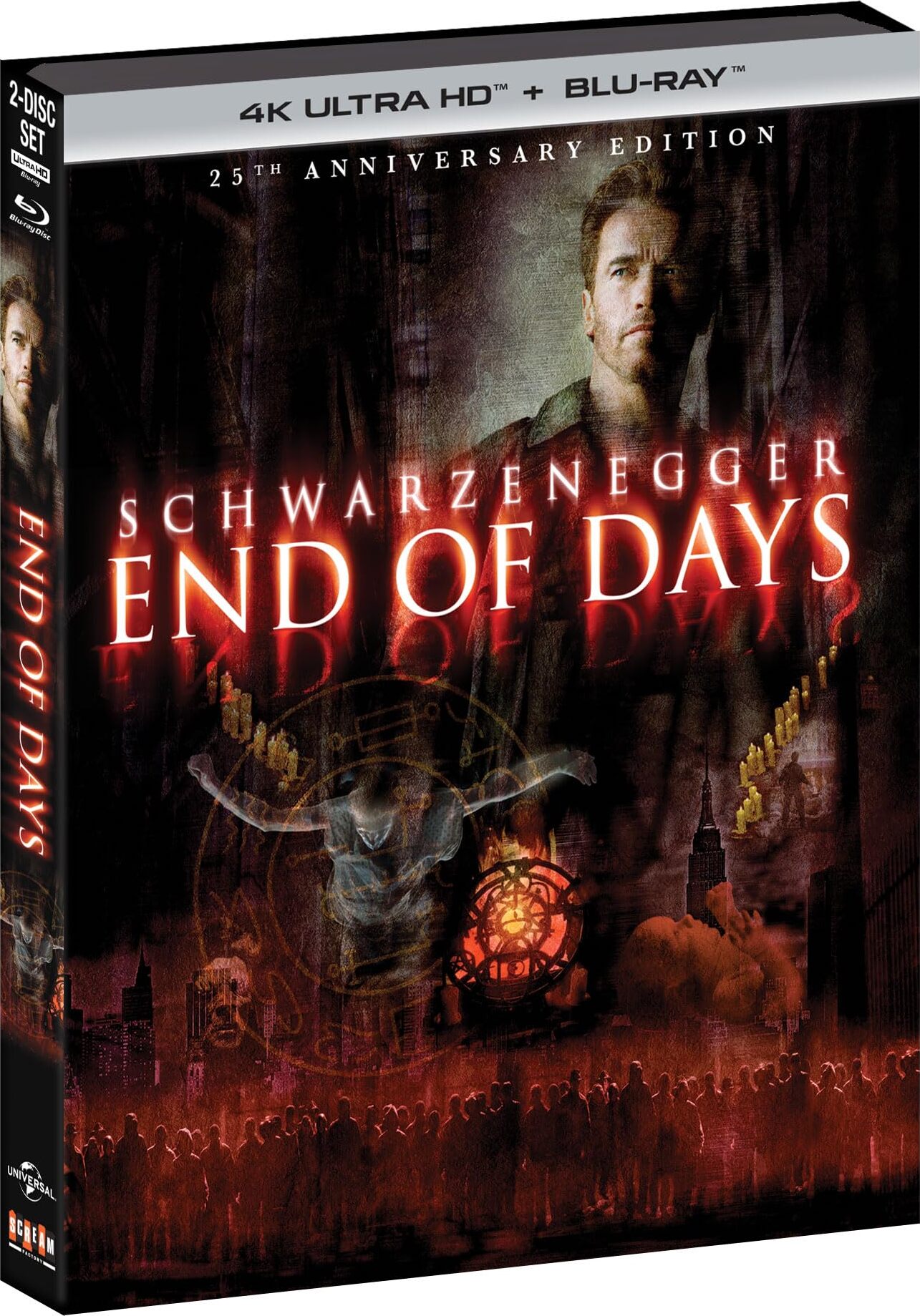 End of Days 4K Blu-ray (4K Ultra HD + Blu-ray)