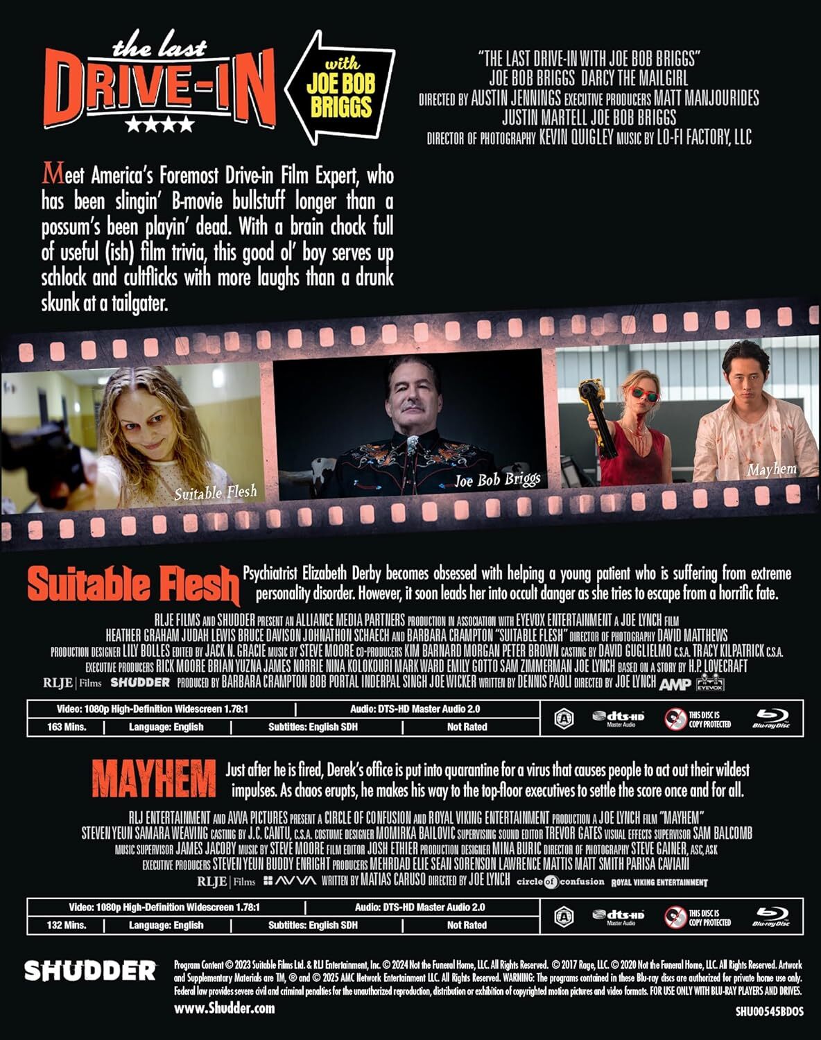 The Last Drive-In With Joe Bob Briggs Blu-ray