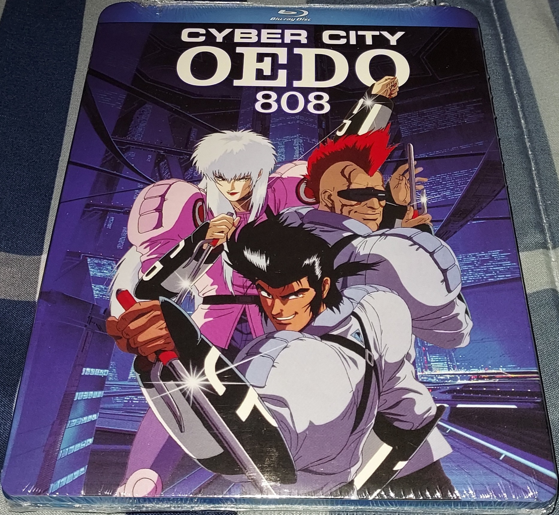 Cyber City Oedo 808 Blu-ray (Remastered | 電脳都市OEDO 808)