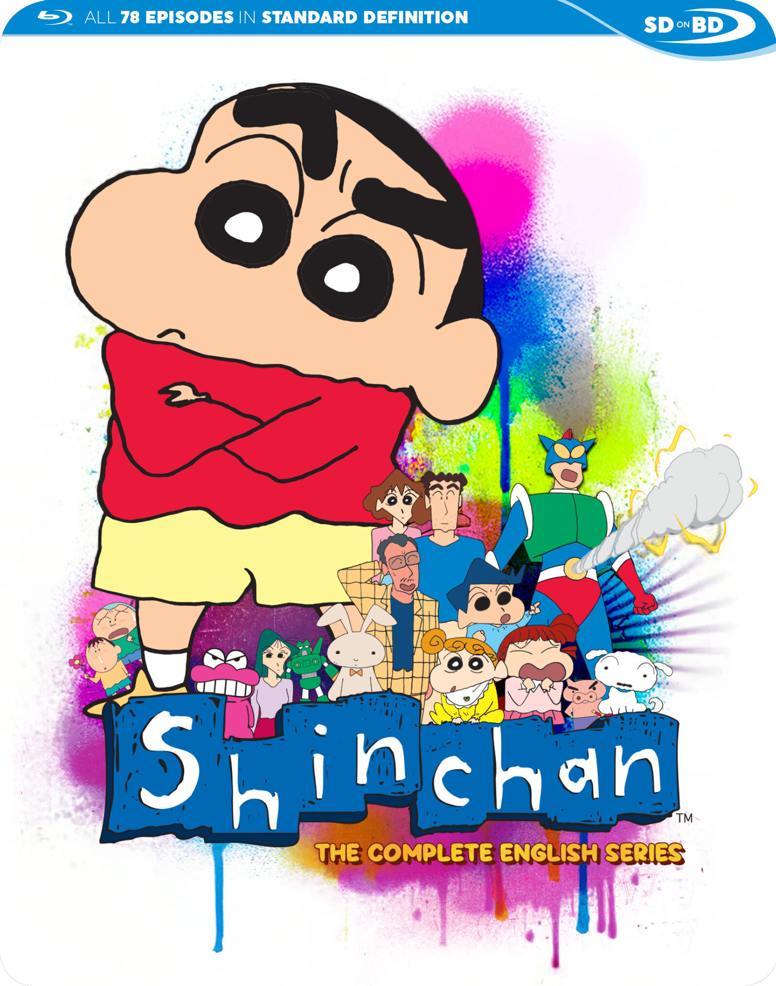 Shin Chan: The Complete English Series Blu-ray (SD on Blu-ray)