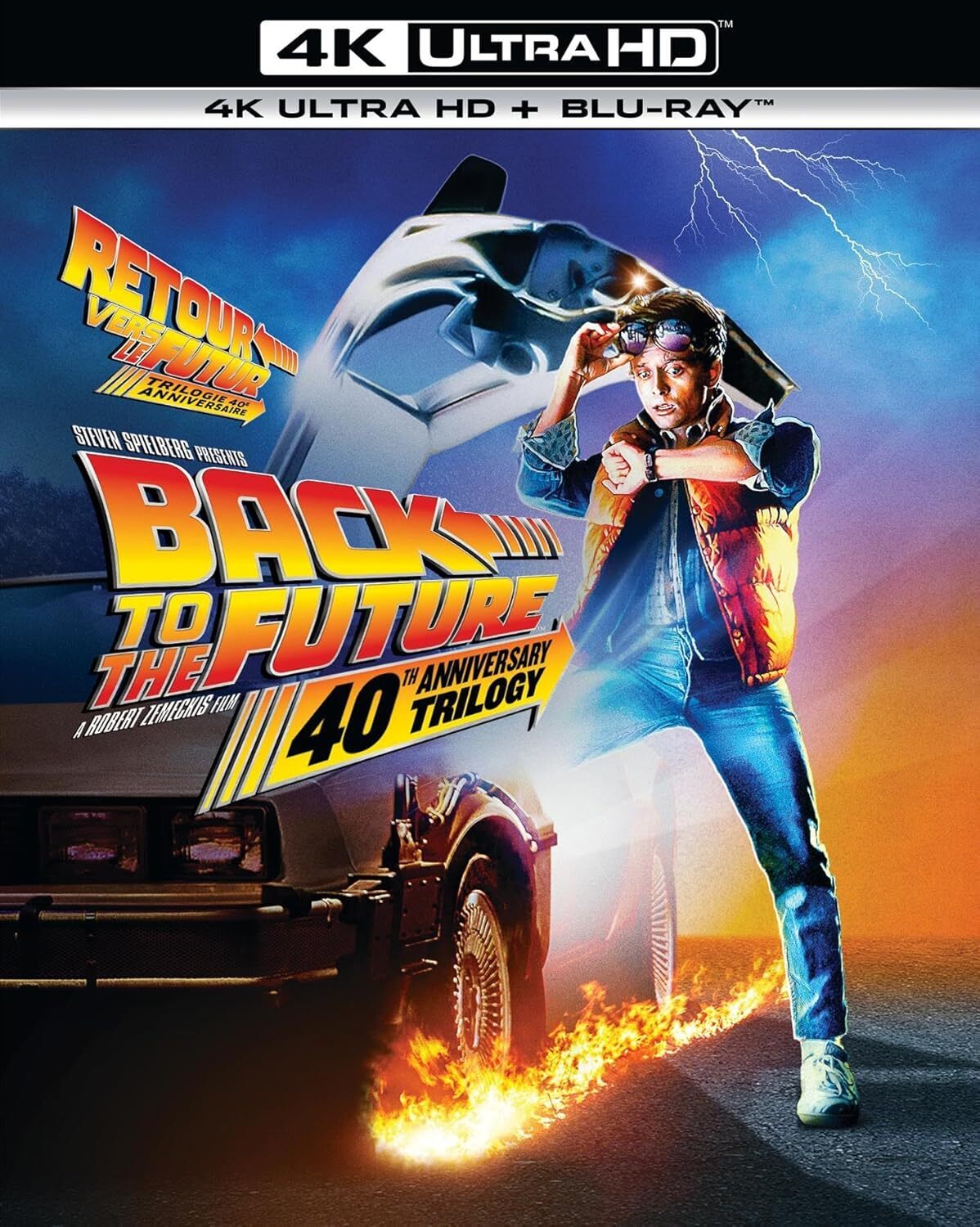 Back to the Future Trilogy 4K Blu-ray (40th Anniversary