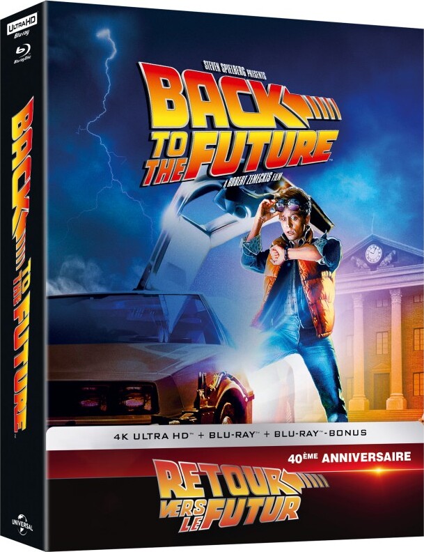 ミュージック BTTM Blu-ray Back to the Future 4K Blu-ray (SteelBook) (France)