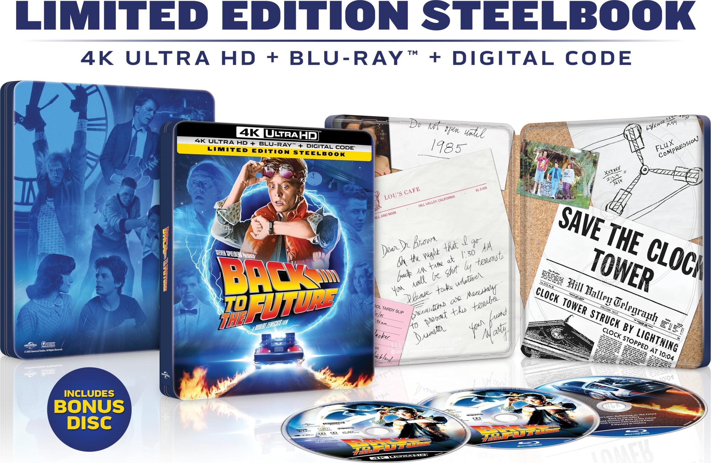 Back to the Future 4K Blu-ray (SteelBook)