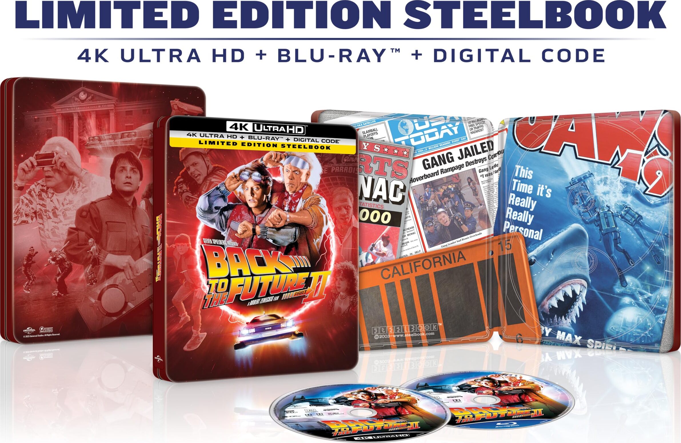 Back to the Future Part II 4K Blu-ray (SteelBook)