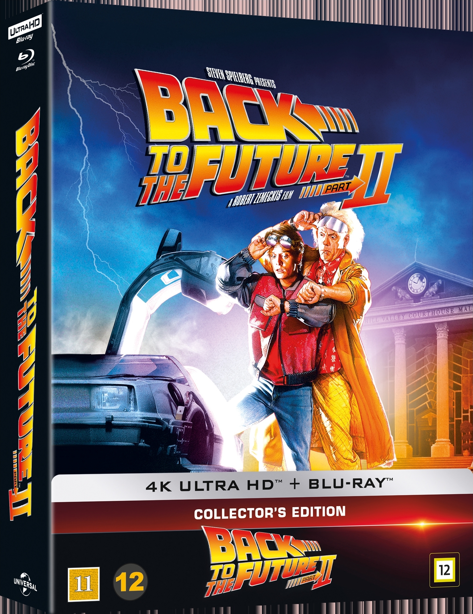Back to the Future Part II 4K Blu-ray (SteelBook) (Sweden)