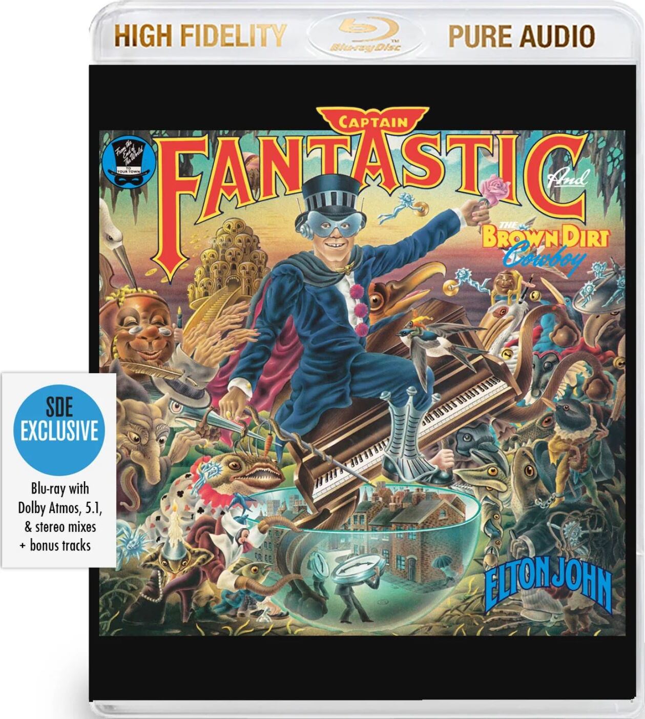 中古Blu-ray Audioエルトン・ジョン「キャプテン・ファンタスティック」 中古Blu-ray Audioエルトン・ジョン「キャプテン・ファンタスティック