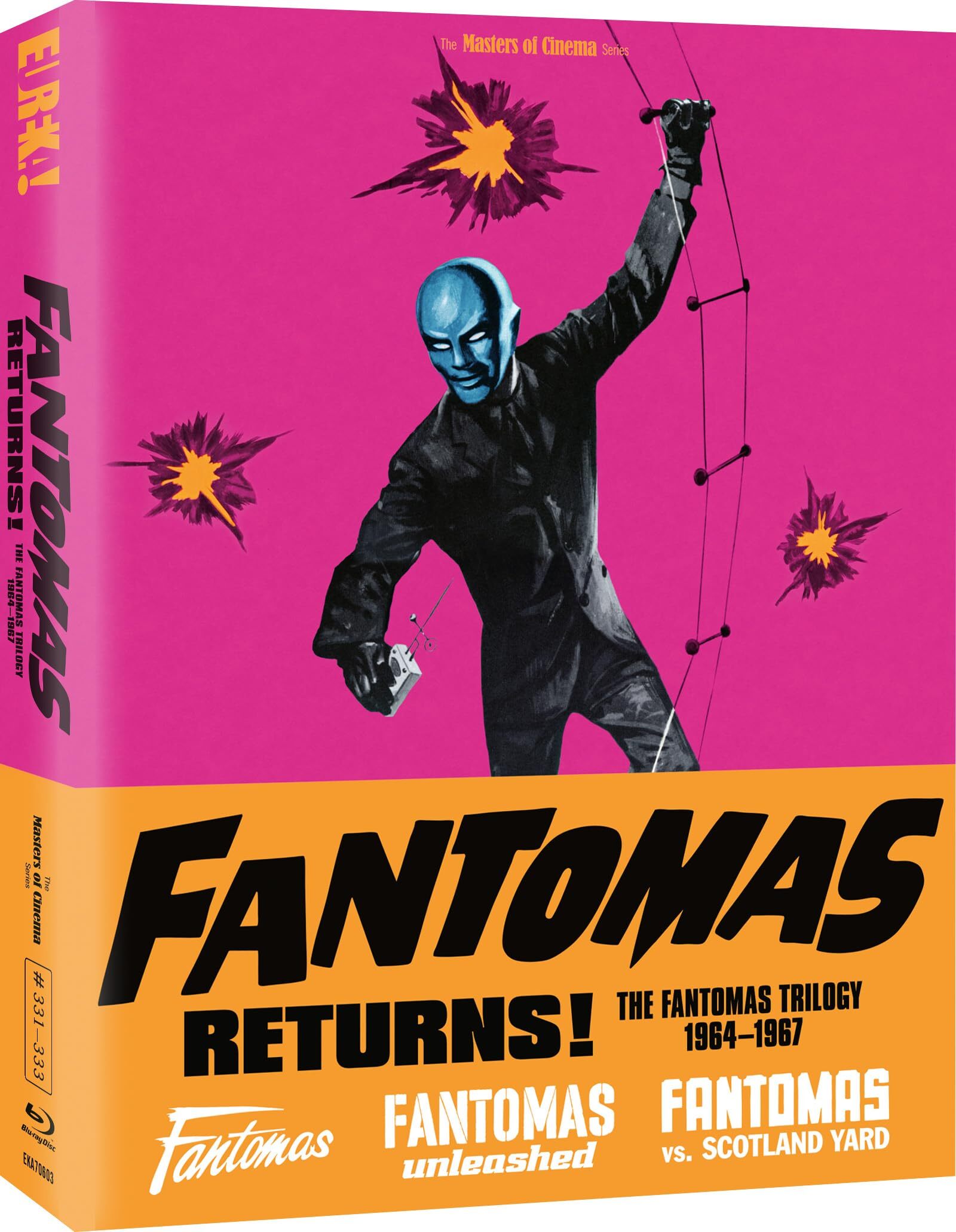 Fantomas Returns!: The Fantomas Trilogy, 1964-1967 Blu-ray