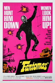 Fantomas Blu-ray (Fantômas / Masters of Cinema) (United Kingdom)