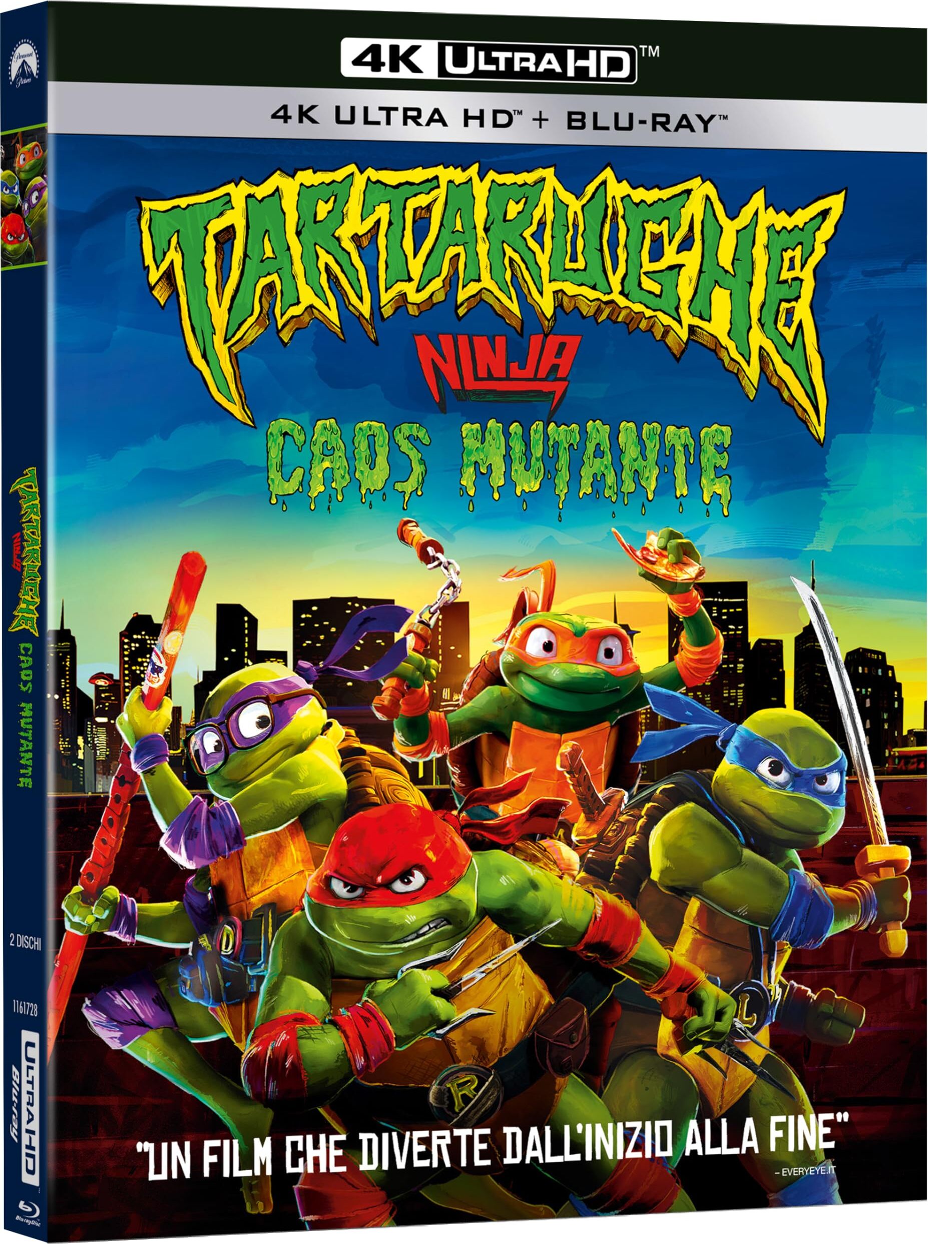 Teenage Mutant Ninja Turtles: Mutant Mayhem 4K Blu-ray
