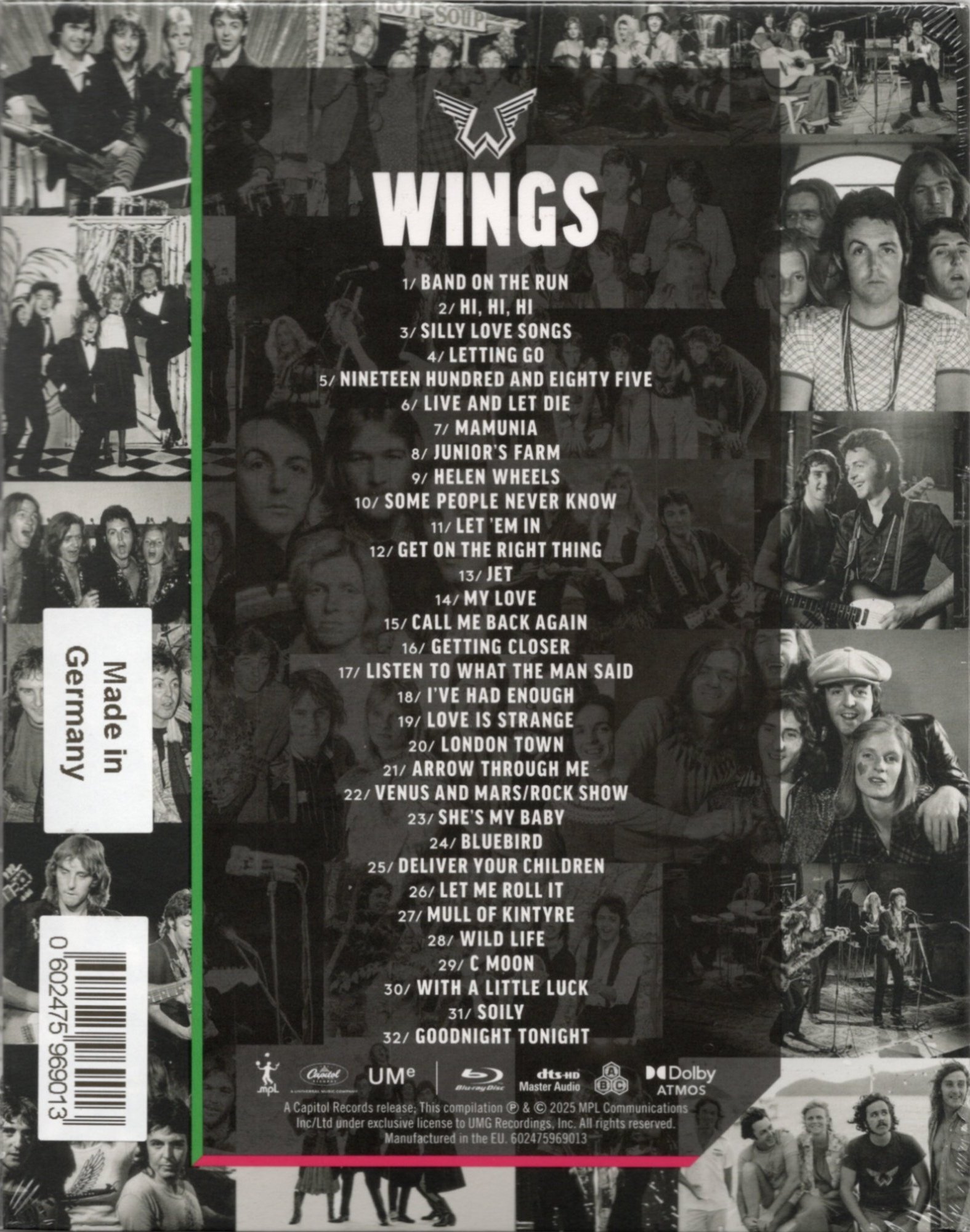 Paul McCartney and Wings: Wings Blu-ray Collection Blu-ray