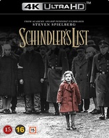 Schindler's List 4K (Blu-ray Movie), temporary cover art