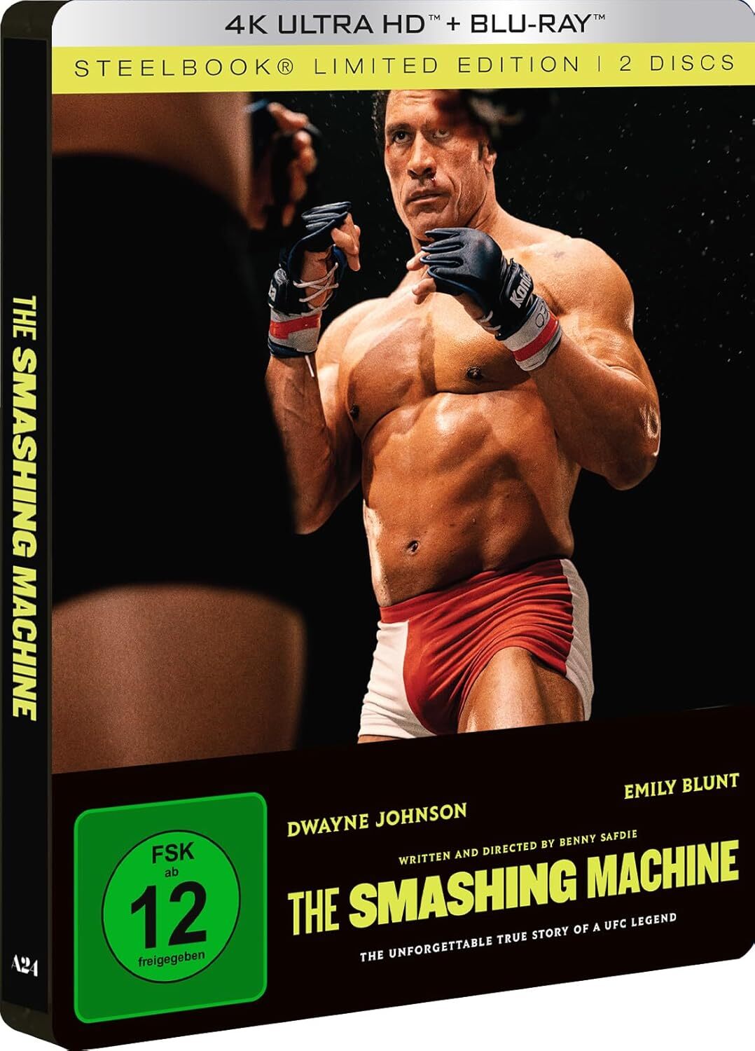 The Smashing Machine 4K Blu-ray (SteelBook) (Germany)