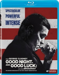 Good Night, and Good Luck: Live from Broadway Blu-ray