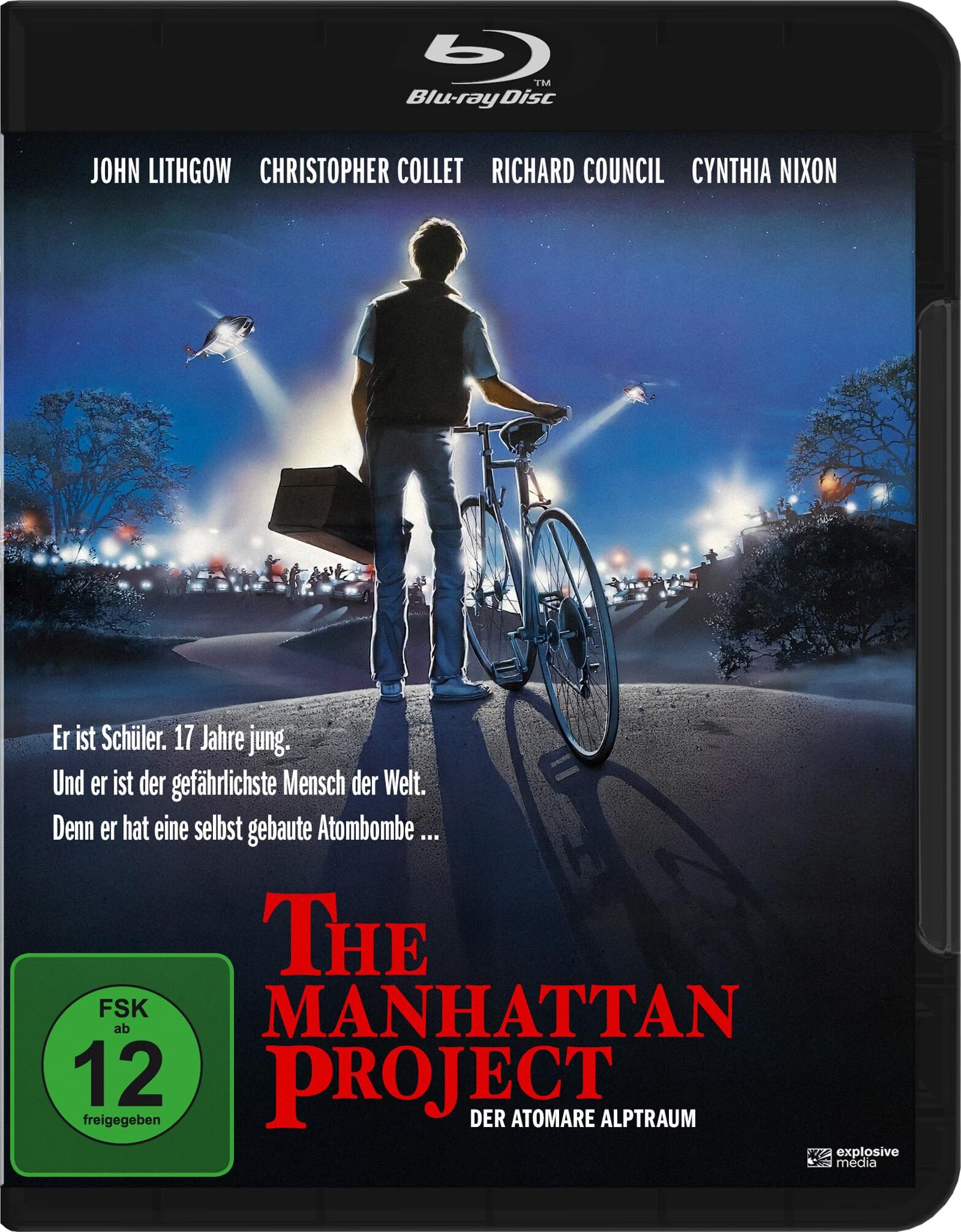 The Manhattan Project Blu-ray (Germany)