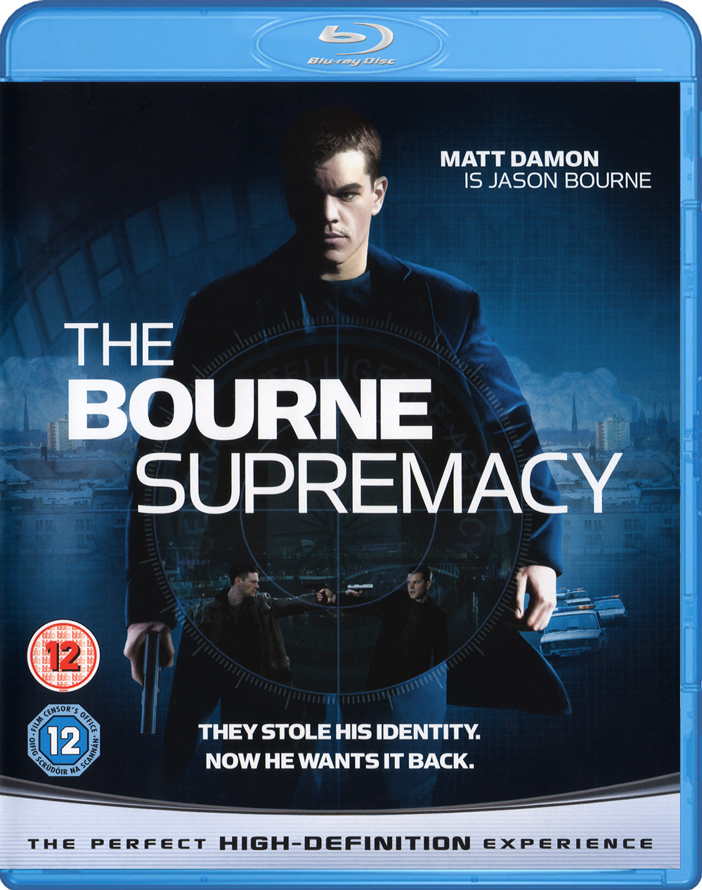 Image result for the bourne supremacy blu-ray