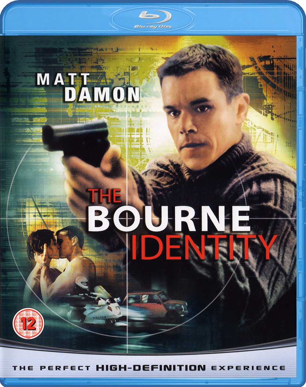 Image result for the bourne identity blu-ray