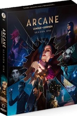 Arcane League of Legends: Season One 4K (Blu-ray Movie), temporary cover art