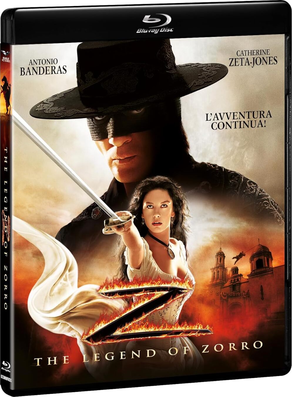 The Legend of Zorro Blu-ray (Italy), image size:994x1351