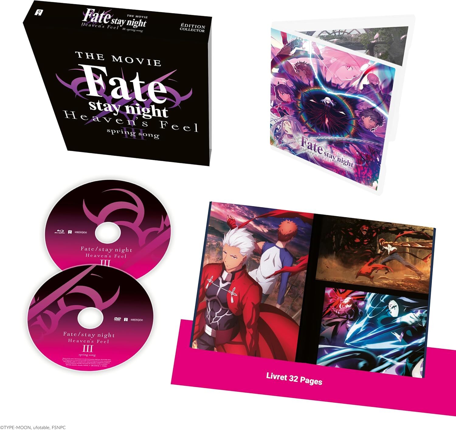 Fate Heaven's Feel ⅠーⅢ Blu-ray Amazon.com: Fate/Stay Night Heaven's Feel III. spring song