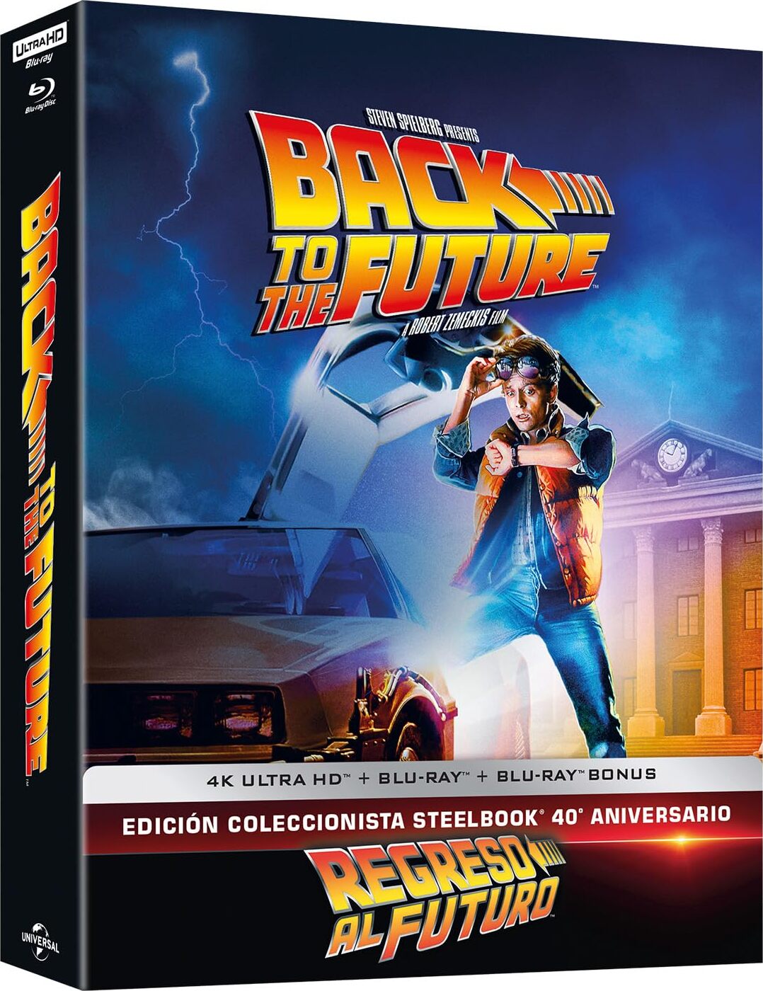 Back to the Future 4K Blu-ray (SteelBook) (Spain) Back to the Future 4K Blu-ray (SteelBook) (Spain)