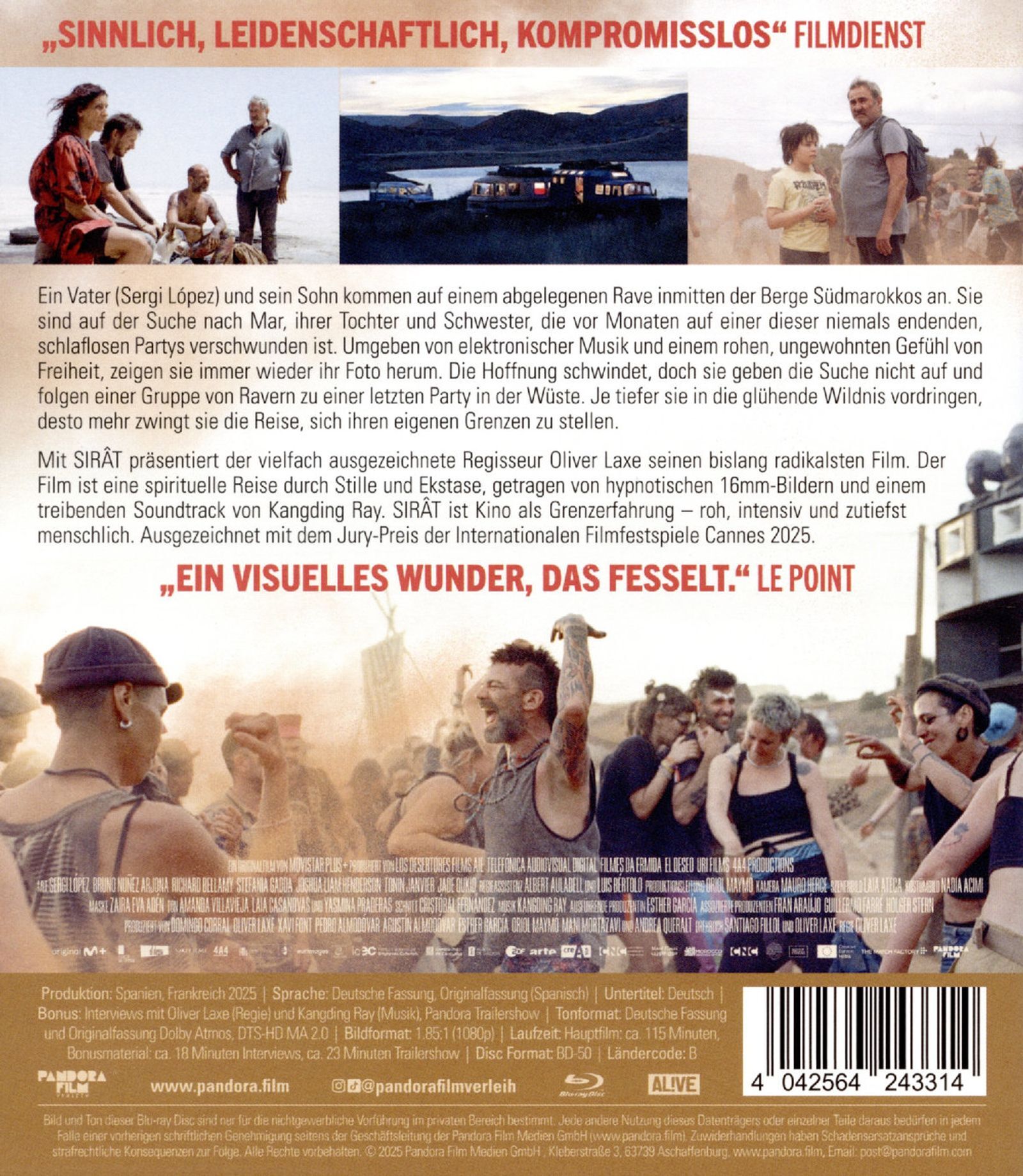 Sirāt Blu-ray (Germany)