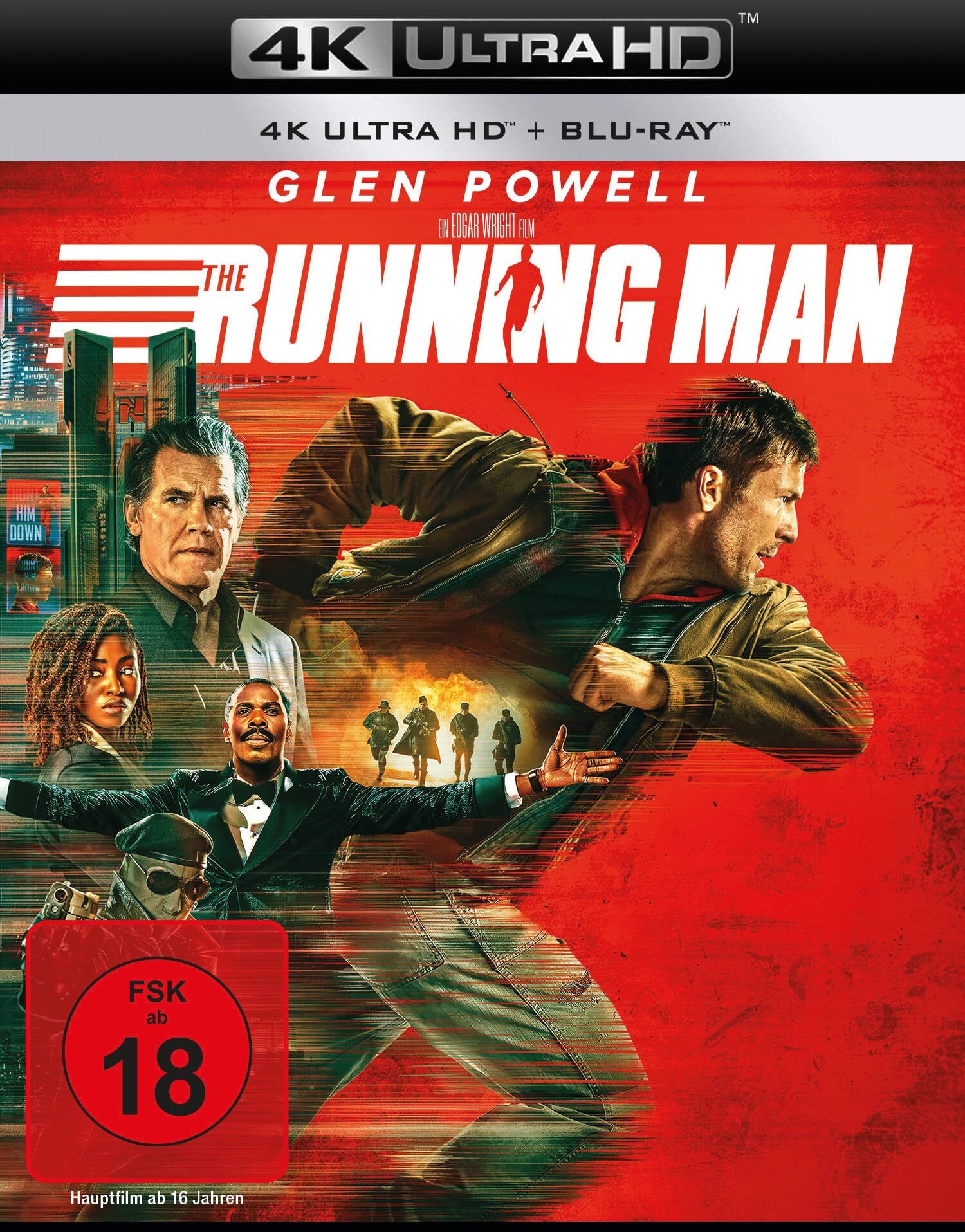 The Running Man 4K Blu-ray (4K Ultra HD + Blu-ray) (Germany)