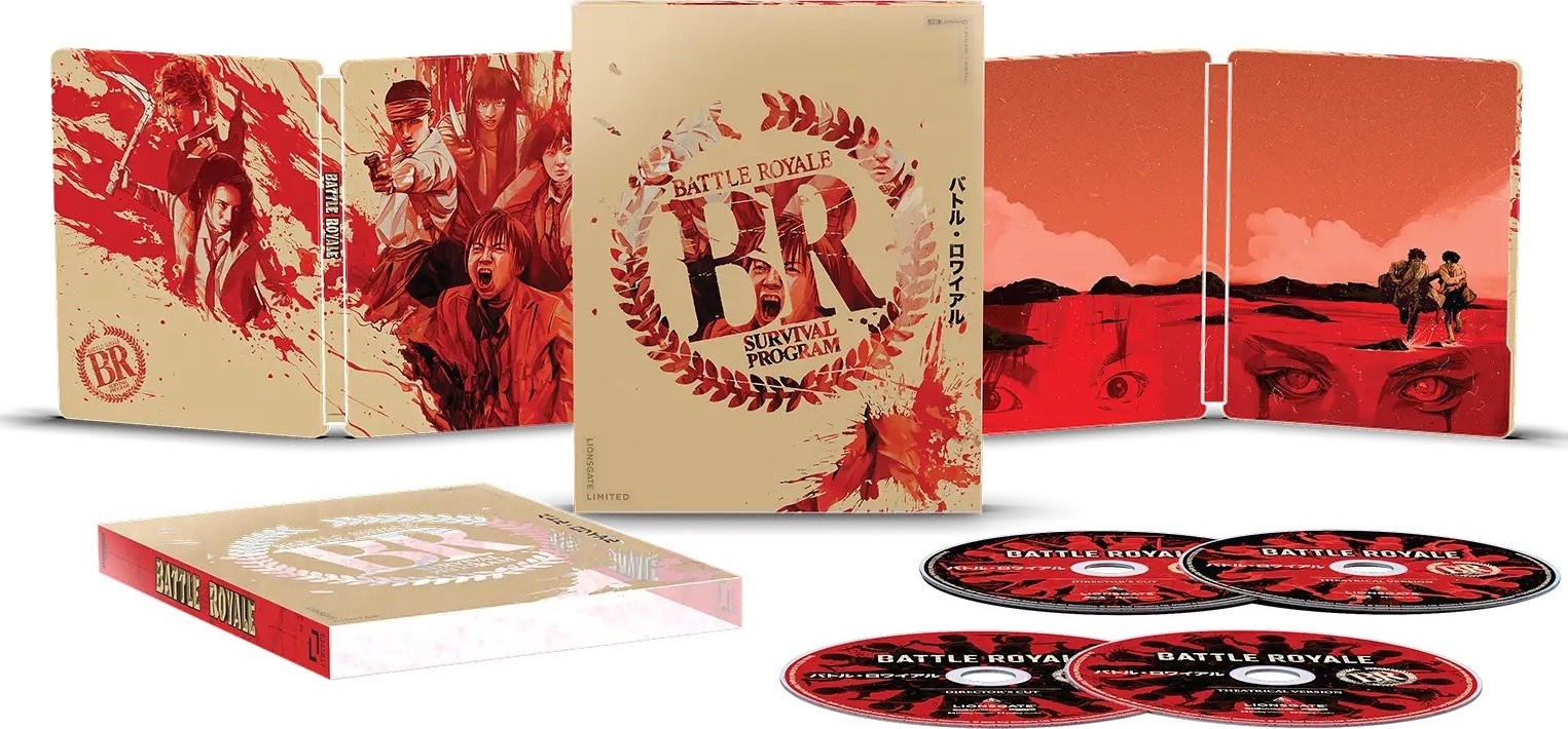Battle Royale 4K Blu-ray (Lionsgate Limited Exclusive SteelBook)