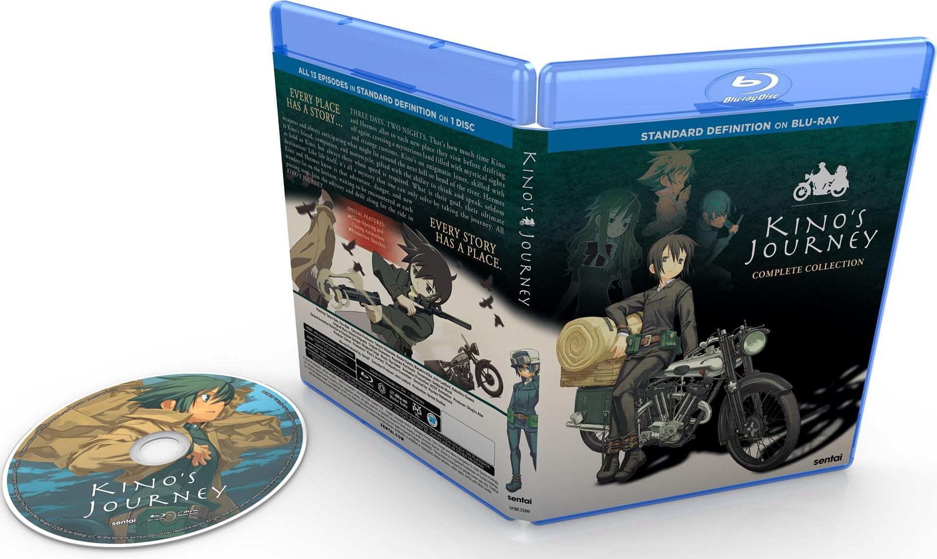 Kino's Journey: Complete Collection Blu-ray (SD on Blu-ray / Kino