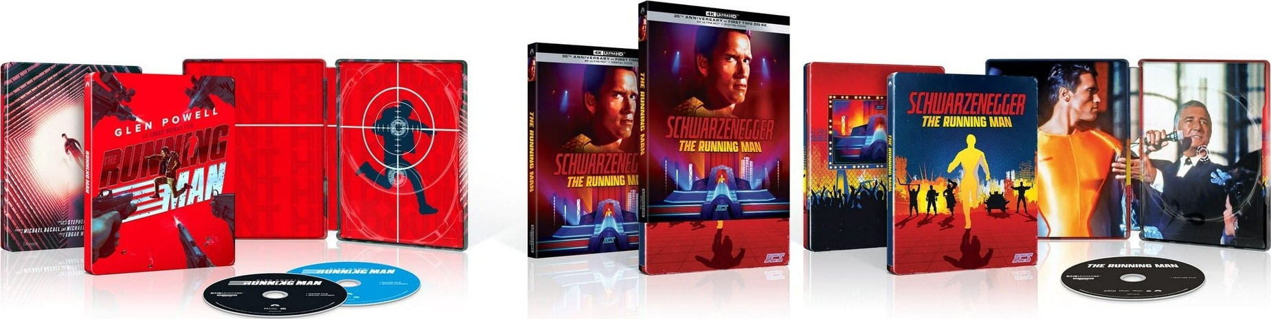 The Running Man 2-Movie Collection 4K Blu-ray (Wal-Mart Exclusive