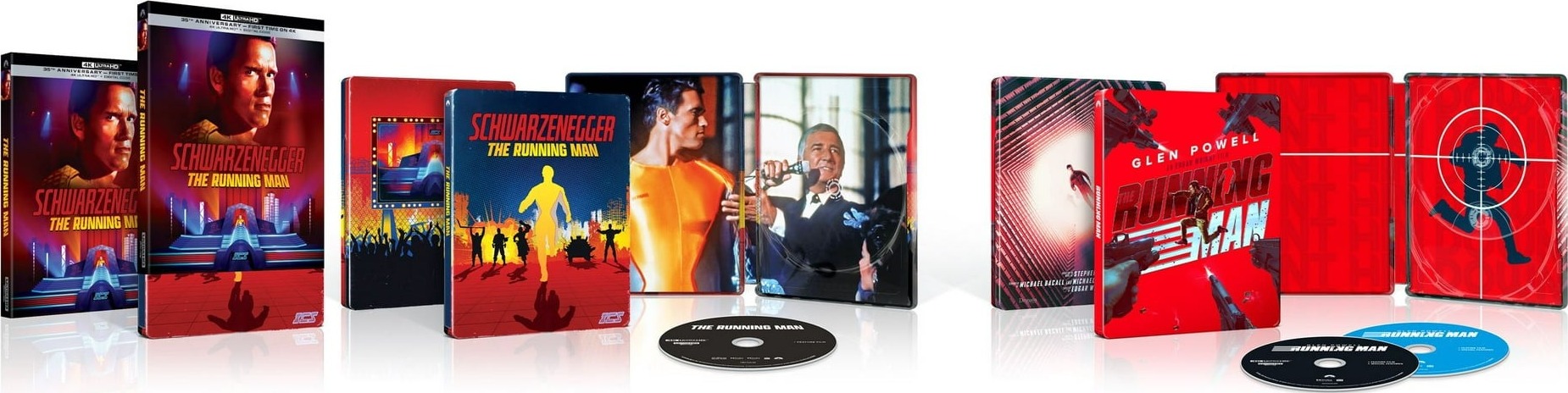 The Running Man 2-Movie Collection 4K Blu-ray (Wal-Mart Exclusive