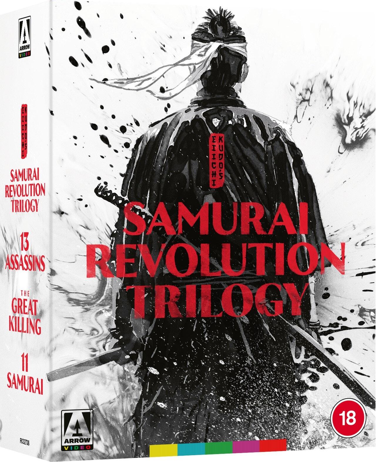 Eiichi Kudo's Samurai Revolution Trilogy Blu-ray (13 Assassins