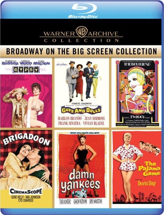 Broadway on the Big Screen 6-Film Collection Blu-ray (Warner