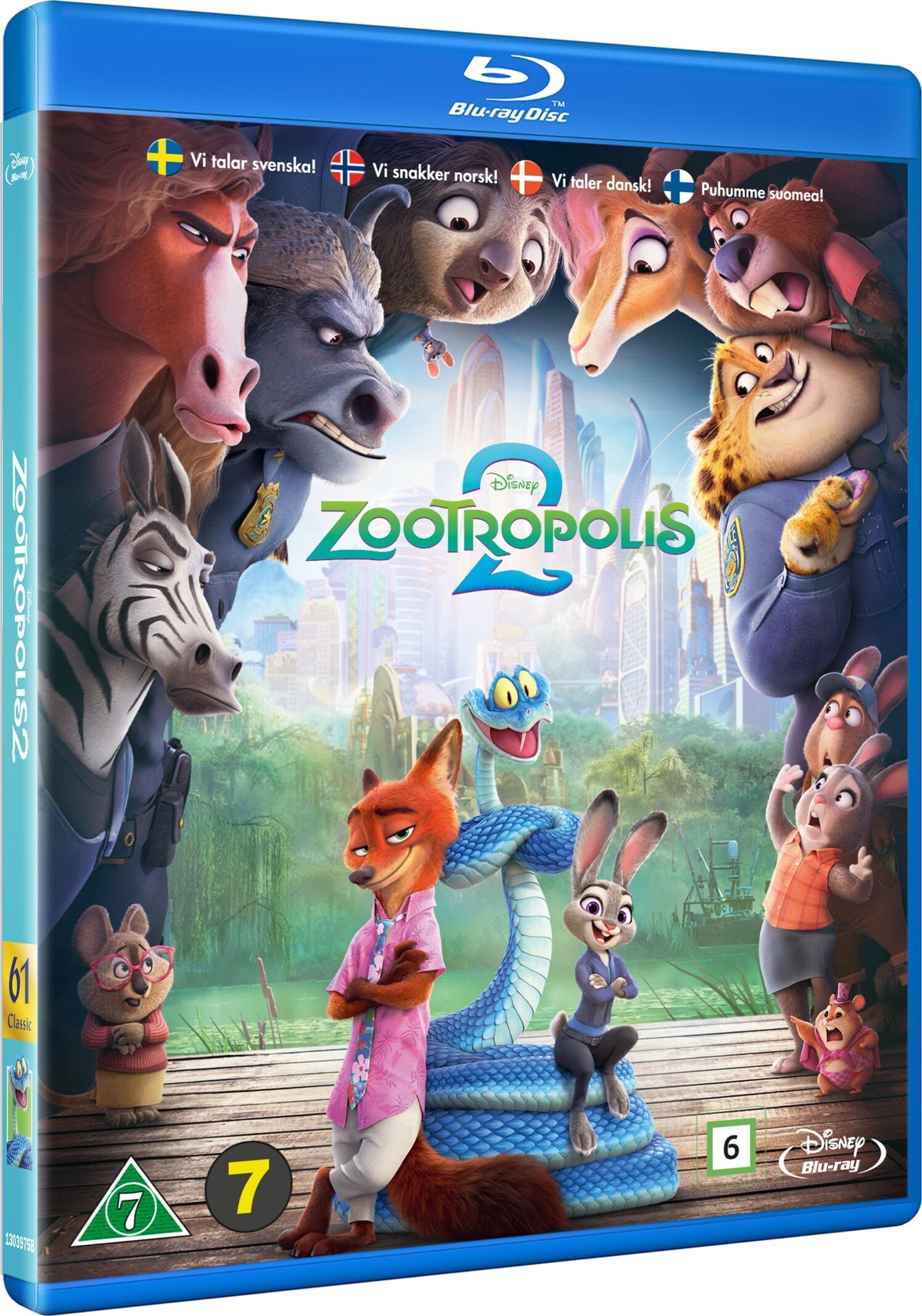 Zootopia 2 Blu-ray (Zootropolis - Eläinten kaupunki 2) (Finland)