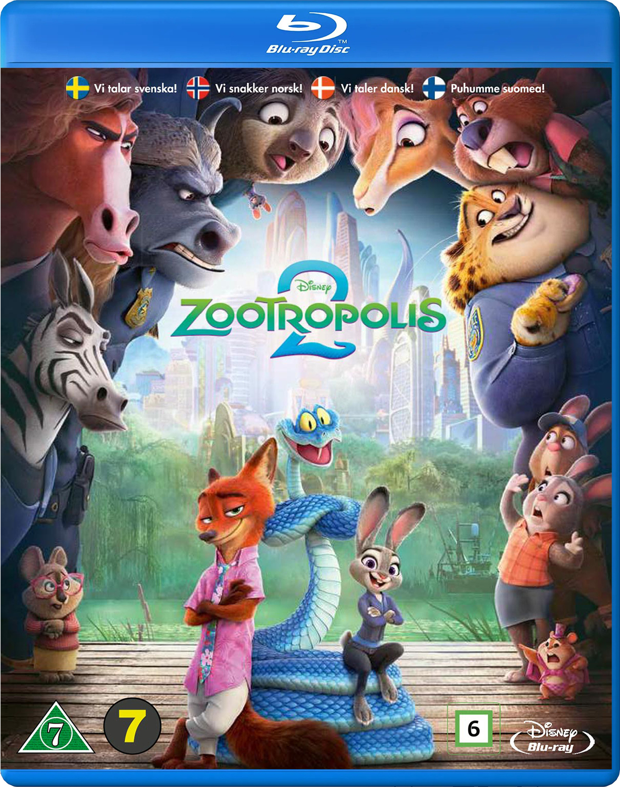 Zootopia 2 Blu-ray (Zootropolis - Eläinten kaupunki 2) (Finland)