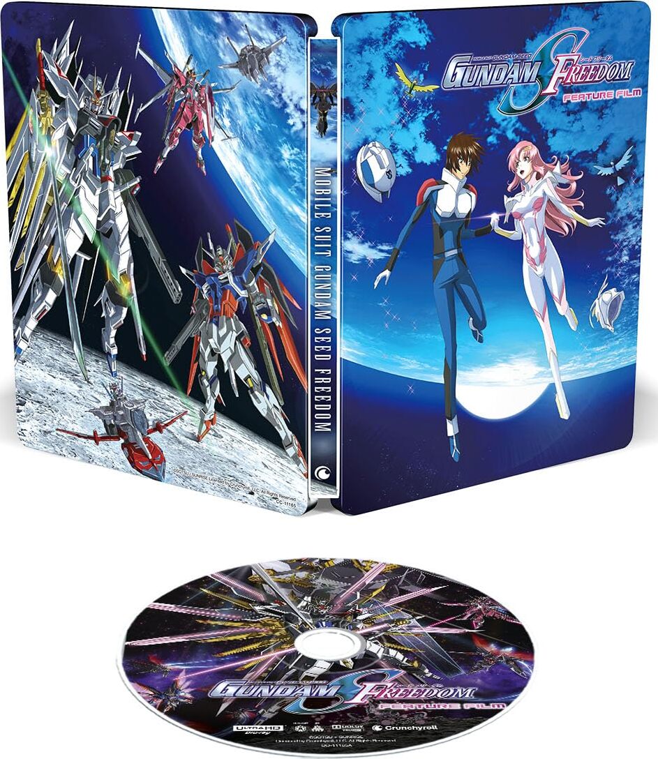 Mobile Suit Gundam SEED FREEDOM 4K Blu-ray (SteelBook)