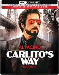 Carlito's Way Limited Anniv Edition Steelbook (4K UHD+Blu-ray+