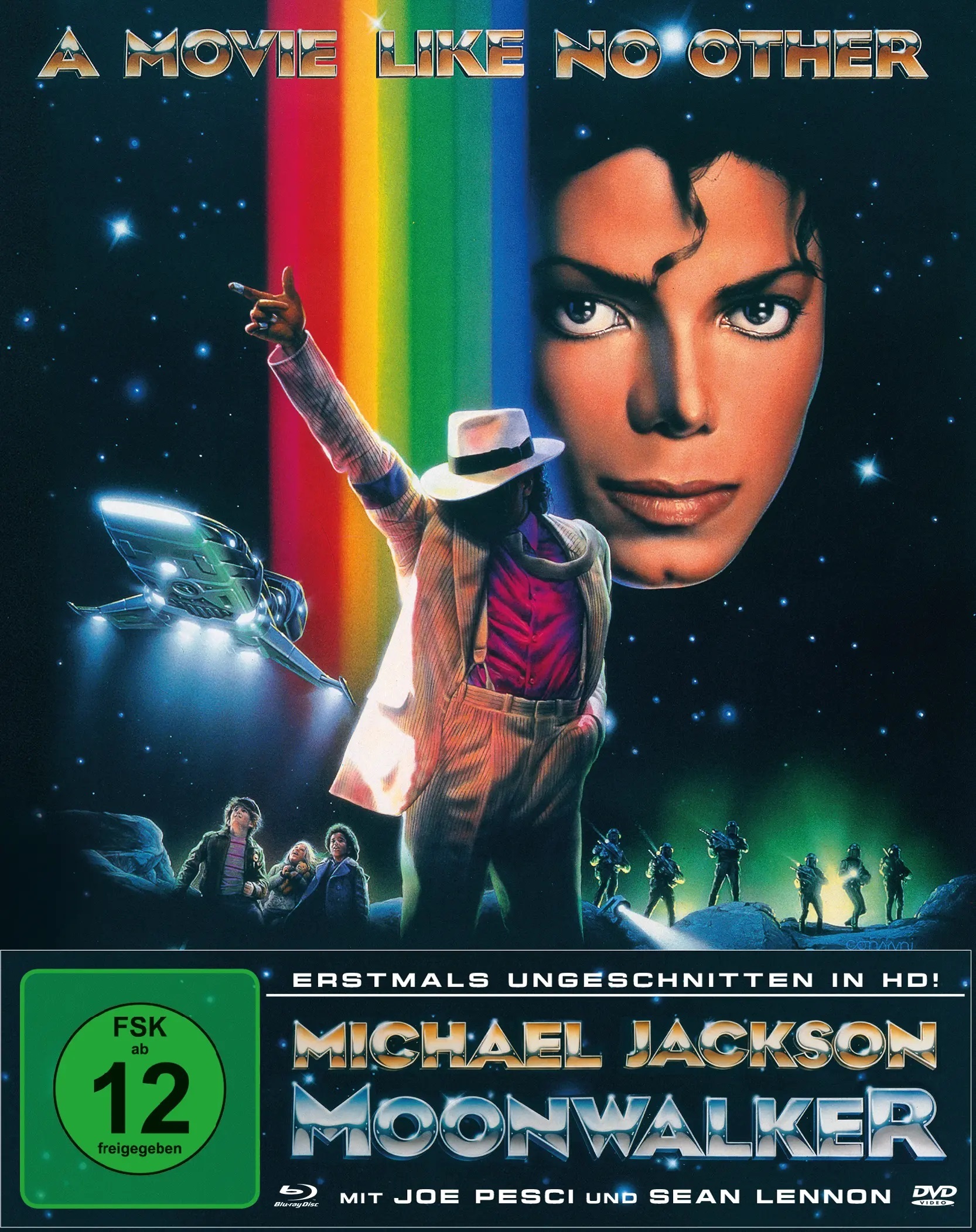 Moonwalker Blu-ray (Mediabook) (Germany)