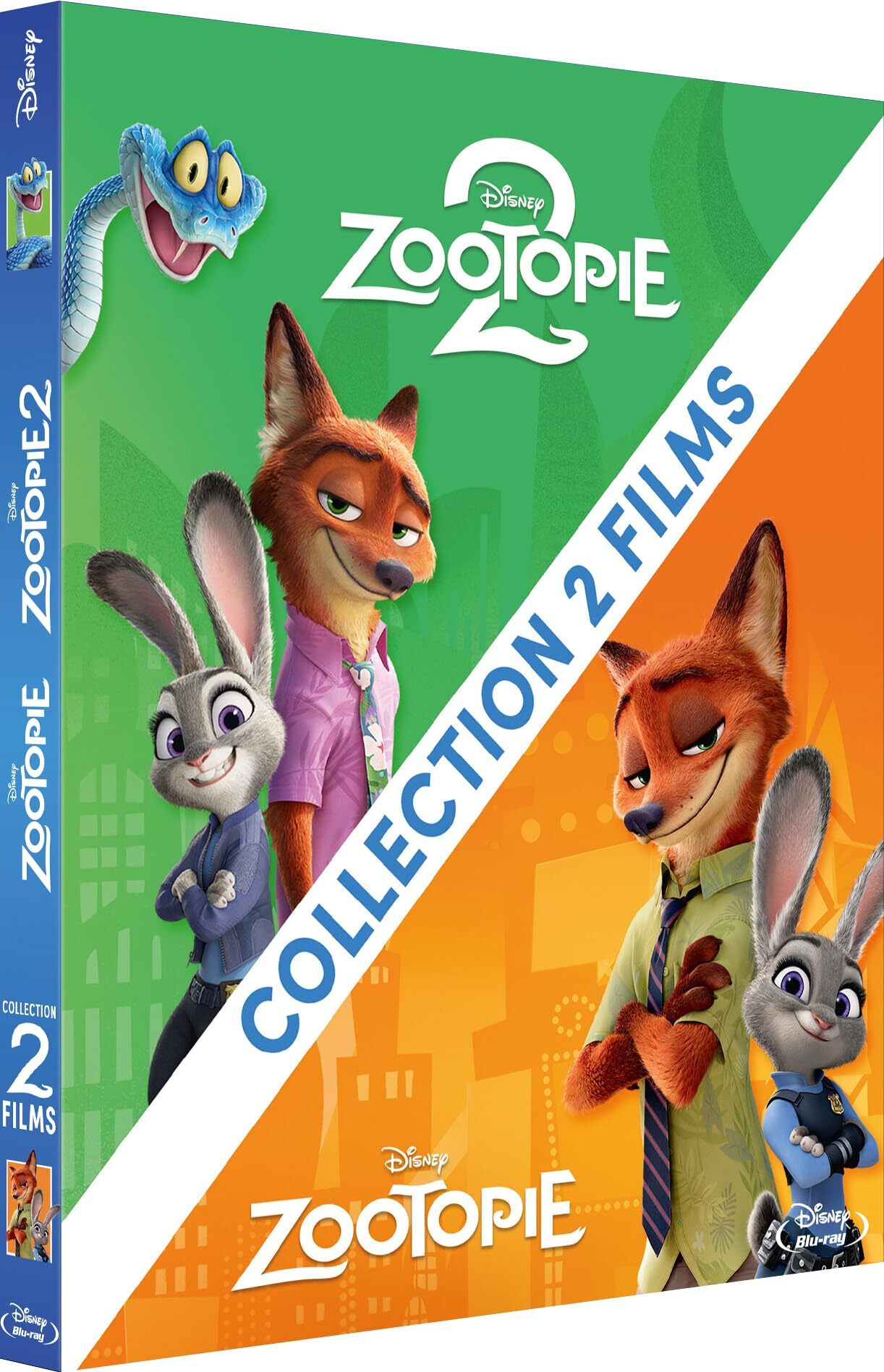 Zootopia / Zootopia 2 Blu-ray (Zootopie / Zootopie 2) (France)