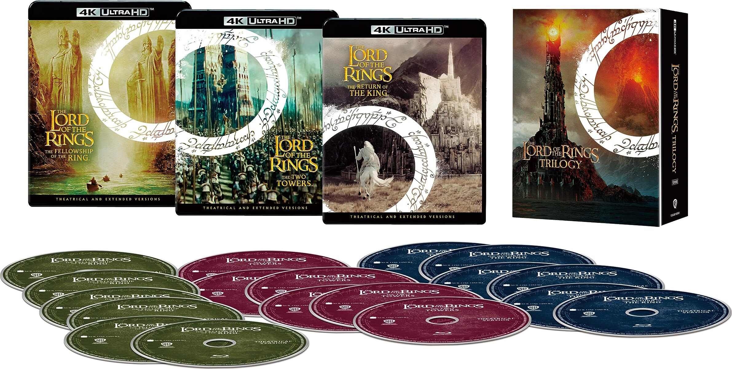 The Lord of the Rings: The Motion Picture Trilogy 4K Blu-ray