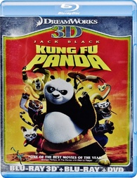 Kung Fu Panda 3D Blu-ray (Blu-ray 3D + Blu-ray + DVD) (Mexico)